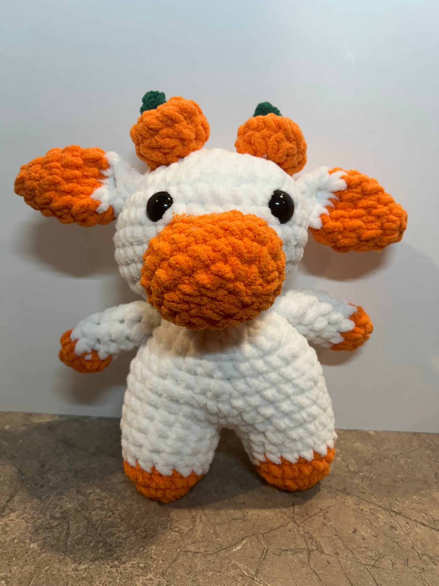 Pumpkin cow